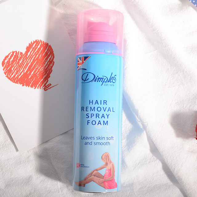英国杜碧斯泡沫喷雾脱毛膏