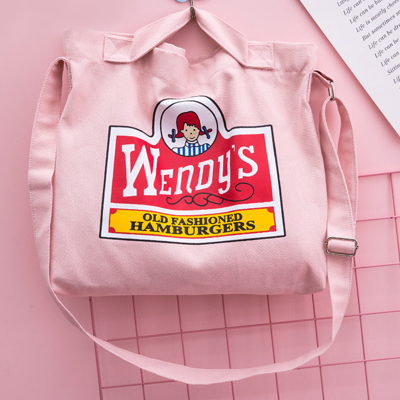 文艺斜挎帆布包