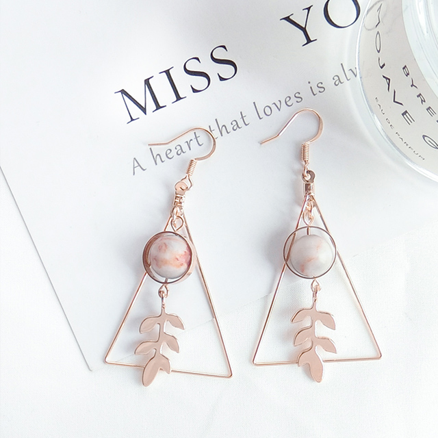 简约耳环耳钉显脸瘦