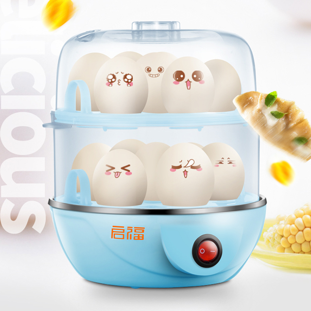 启福蒸蛋器双层煮蛋器