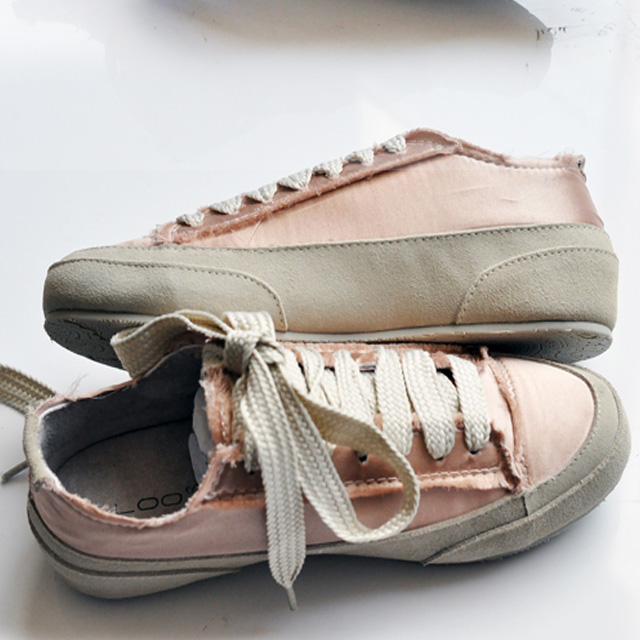 西班牙小众真丝绸缎帆布鞋