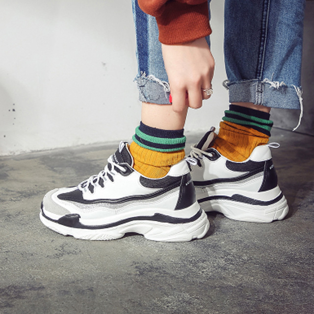 ins超火厚底运动鞋