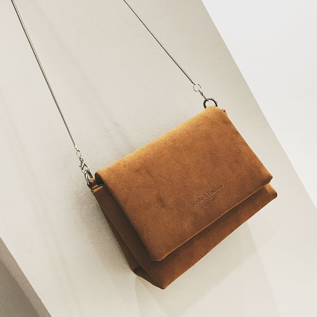 原宿港风磨砂小包包