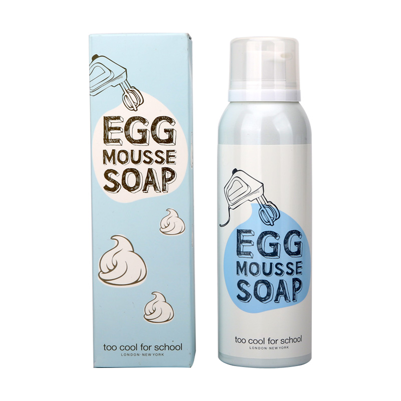 涂酷 柔滑鸡蛋慕斯泡沫洗面奶