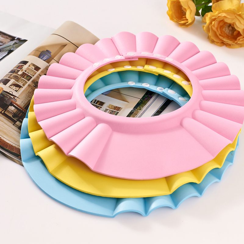 宝宝洗头帽防水护耳神器