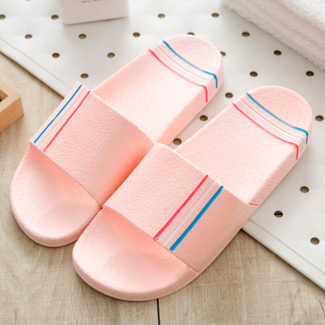 情侣防滑厚底凉拖鞋