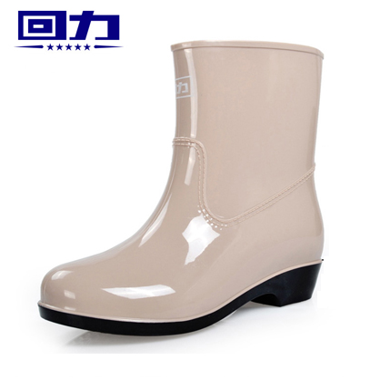 回力防滑中筒雨鞋