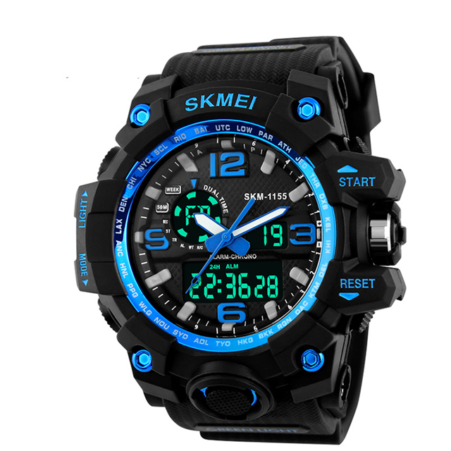 运动防水成人电子表