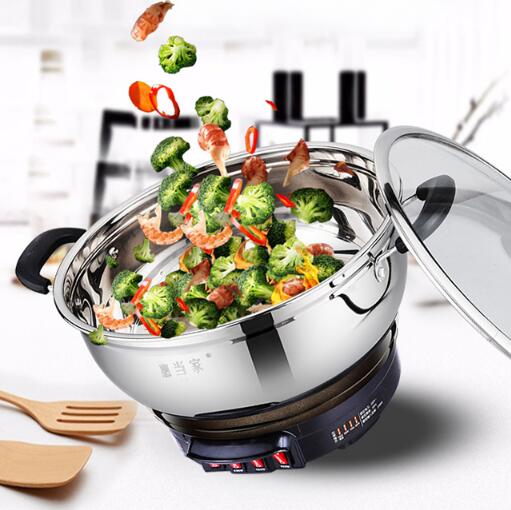 多功能家用电热锅电炒锅