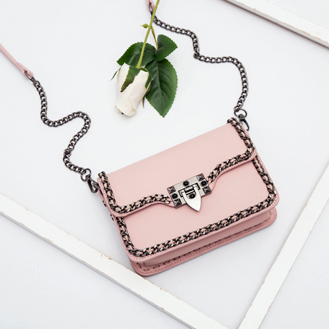 ins超火迷你链条包