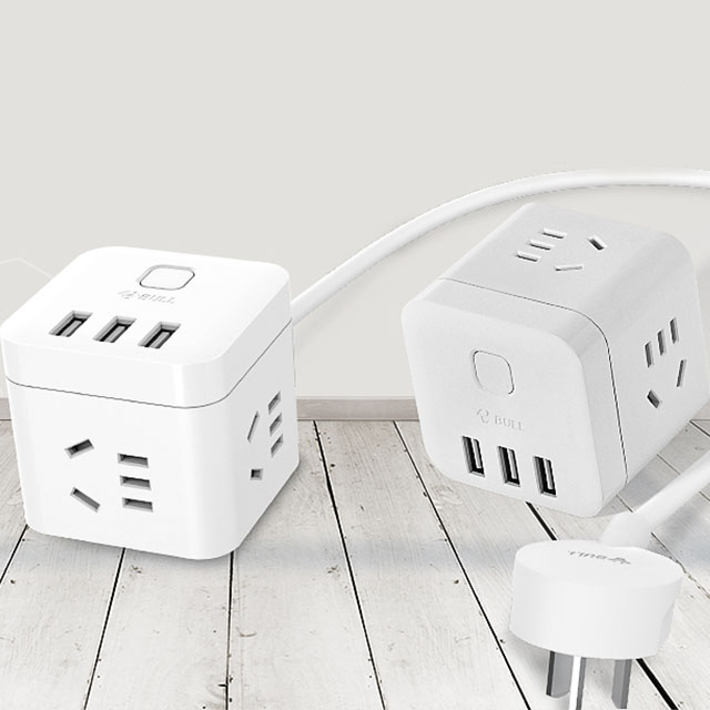 公牛插座无线插排家用