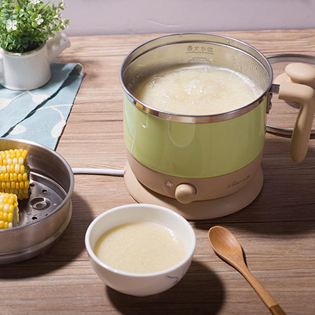 小熊多功能电热锅电煮锅家用