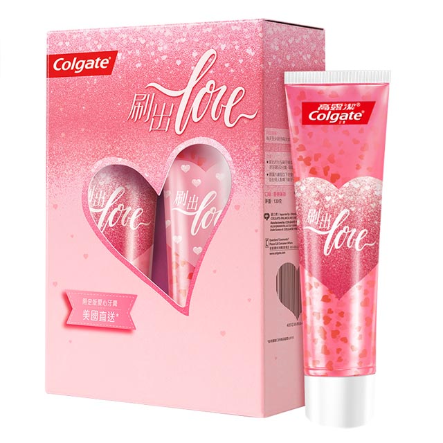 3支高露洁大胆爱限量版牙膏