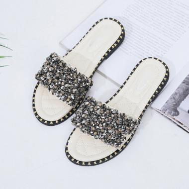 新款韩版平跟凉拖鞋