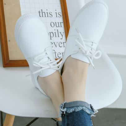 新款韩版平底休闲鞋