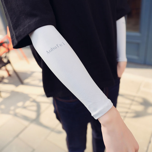 夏季冰丝防晒袖套