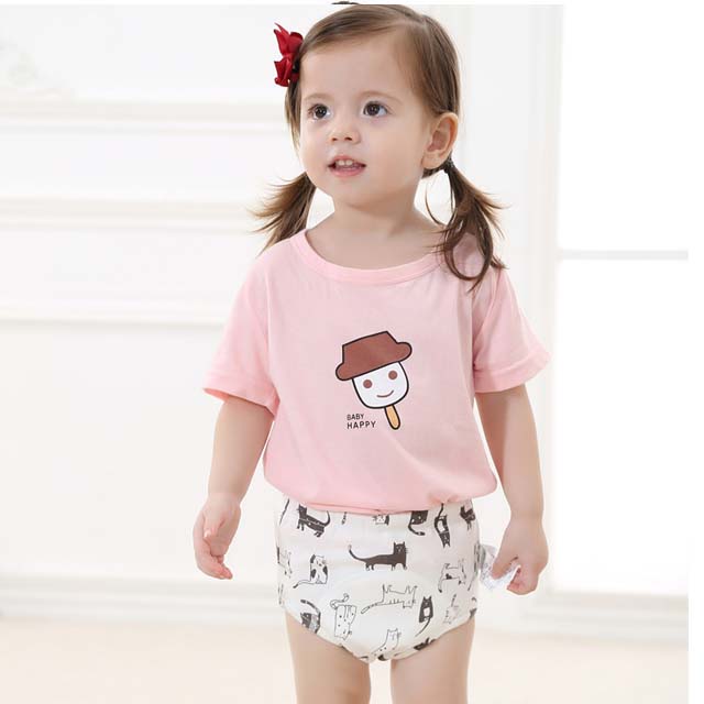 宝宝尿布裤隔尿裤防漏训练裤