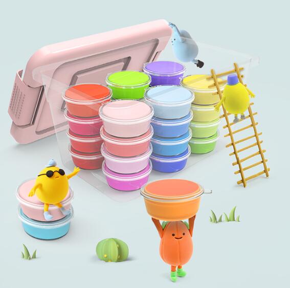 超轻粘土无毒橡皮泥彩泥