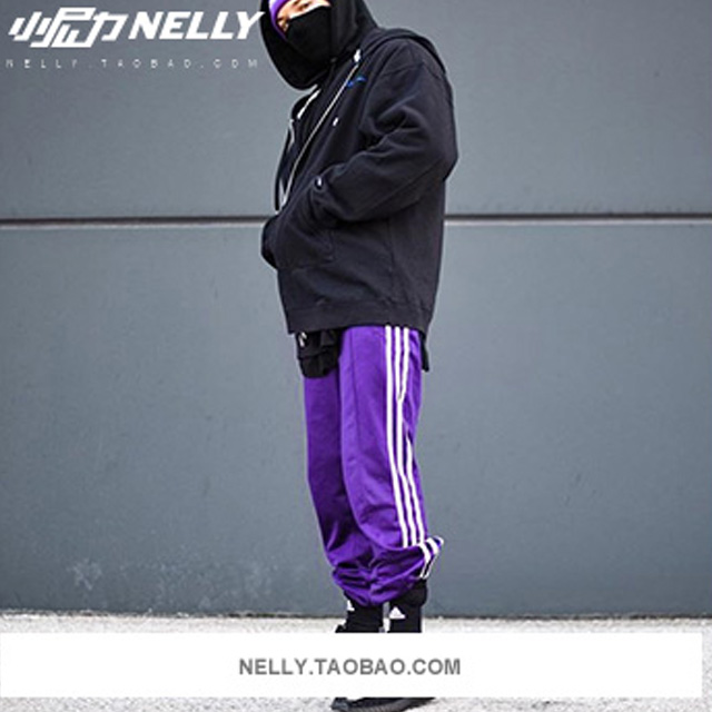 欧美高街潮人休闲裤嘻哈慢跑裤