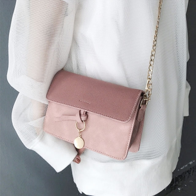 新款韩版磨砂简约斜挎包