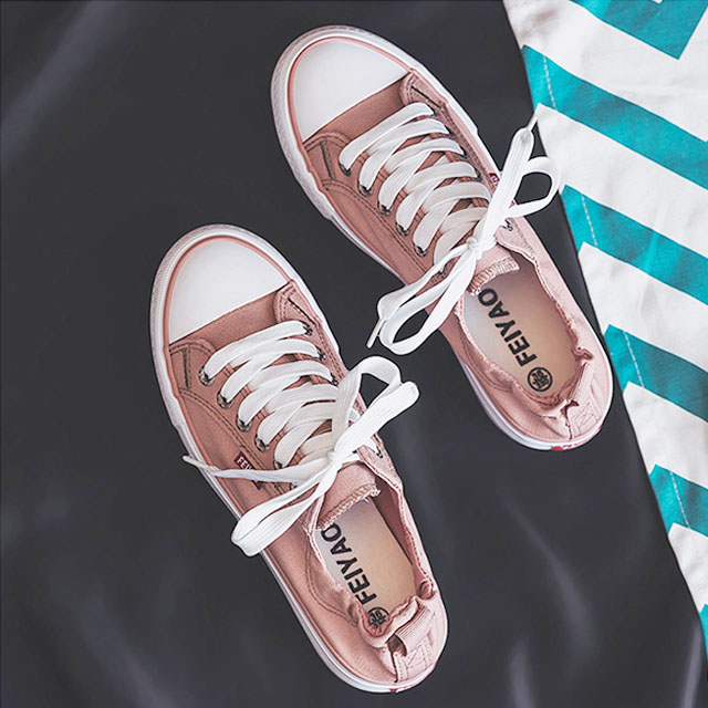 麻叶文艺百搭帆布鞋