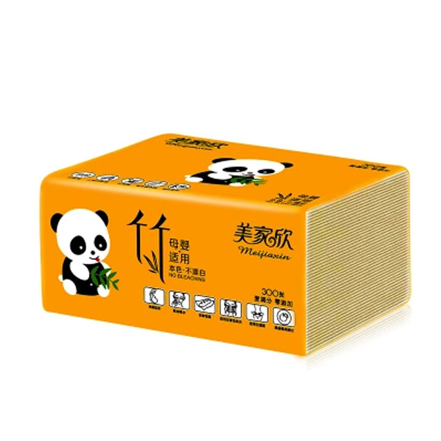 27包本色纸巾家庭