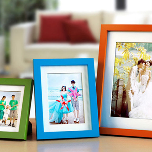 实木挂墙相框摆台7 5 6 8 10寸