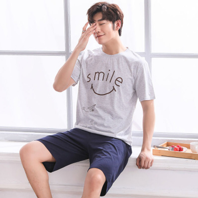 夏季短袖薄款休闲家居服套装