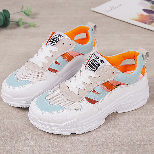 原宿百搭透气老爹鞋