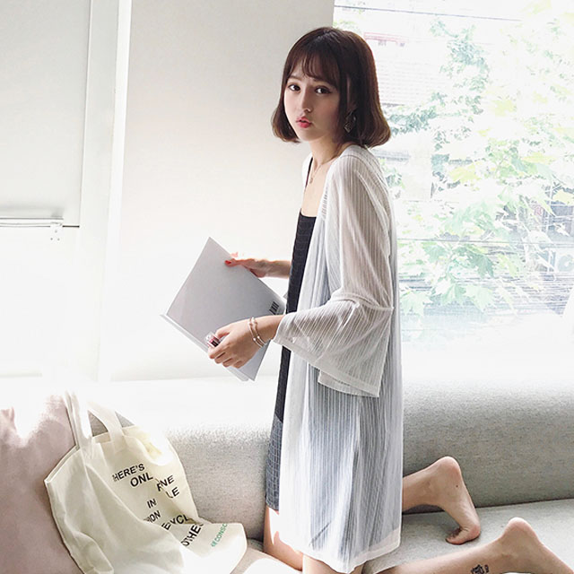 孙啦啦薄款空调衫