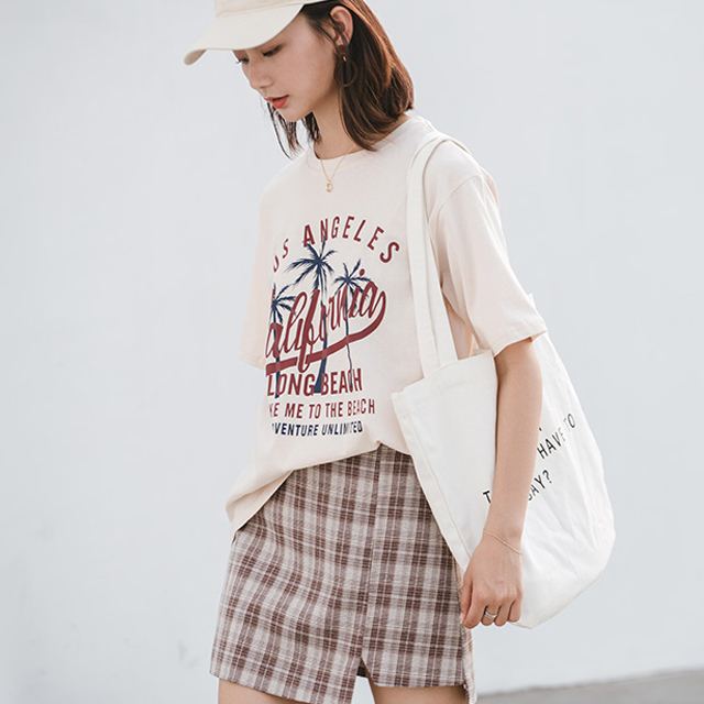 DORASTUDIO椰树印花T恤