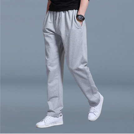 男士宽松直筒运动裤