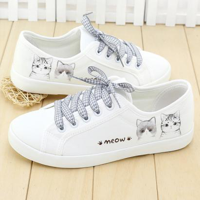 韩版低帮平底单鞋