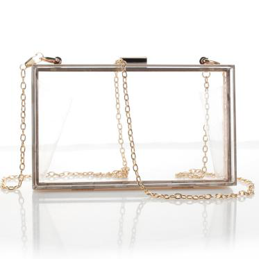 学生小清新chic透明包