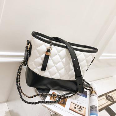 新款潮时尚菱格流浪包