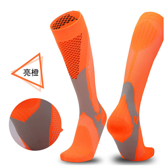 跑步压缩袜子