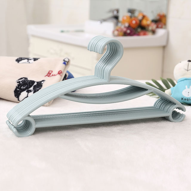 20个防滑无痕塑料衣架