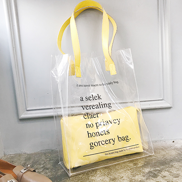 夏天新款潮糖果色沙滩包