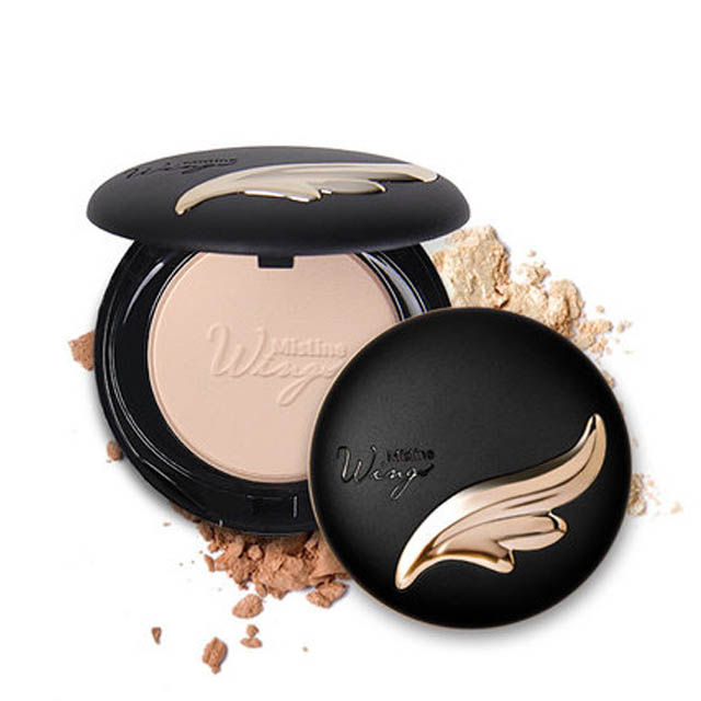 泰国mistine羽翼粉饼超轻薄