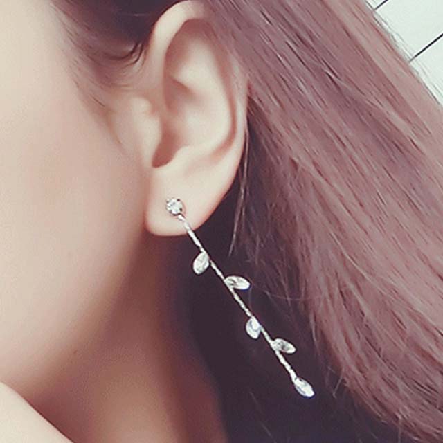 韩国网红显脸瘦耳环