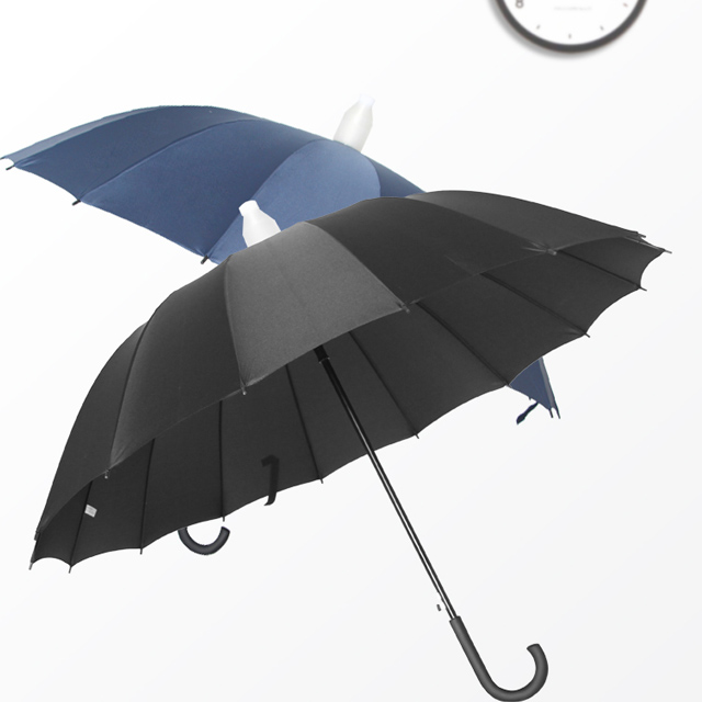 男士双人全自动长柄伞