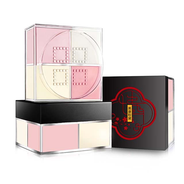 美康粉黛繁花似锦四宫格散粉