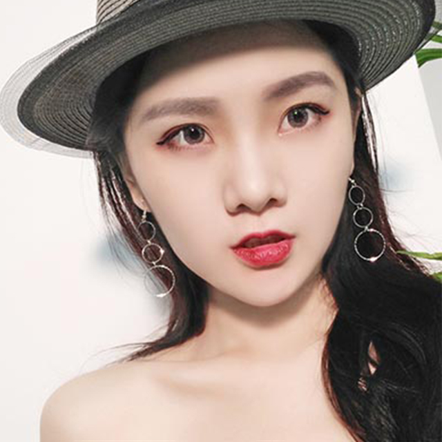 韩国气质超仙长款个性耳钉耳坠