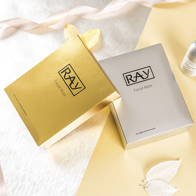 10片泰国官方RAY蚕丝面膜
