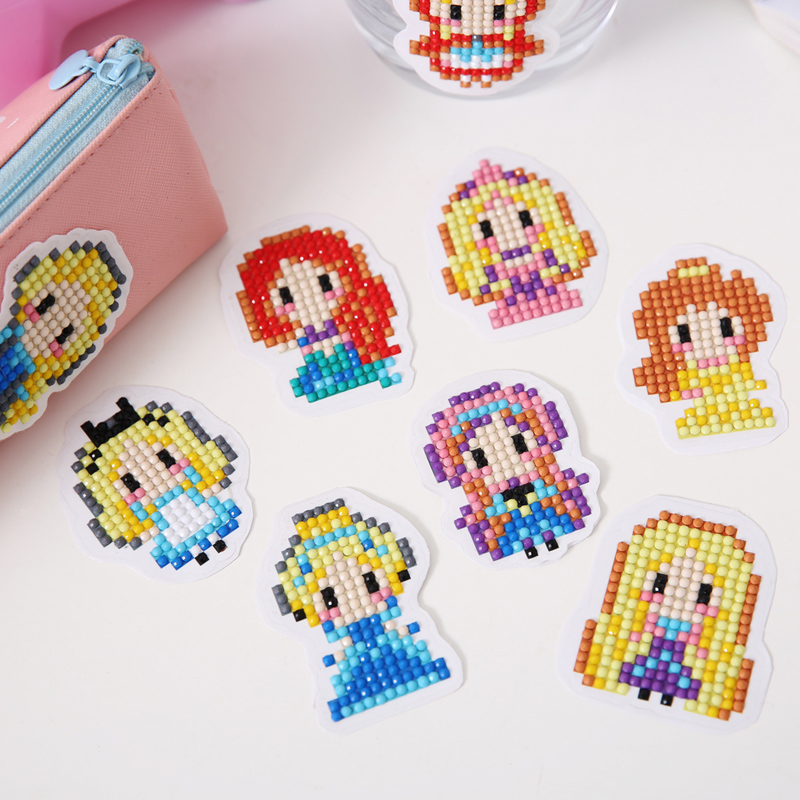 卡通钻石贴画贴纸玩具