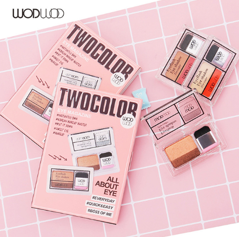 INS懒人眼影双层双色