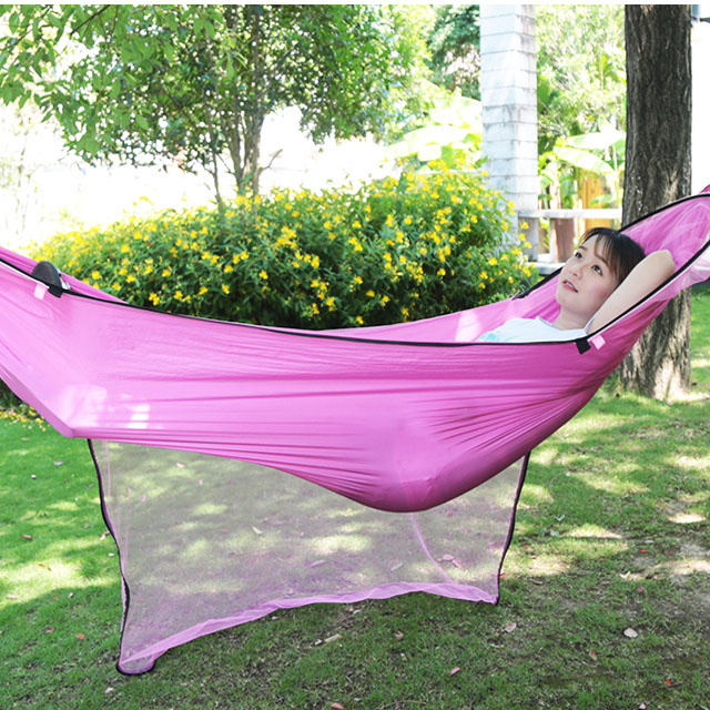 全自动带蚊帐吊床