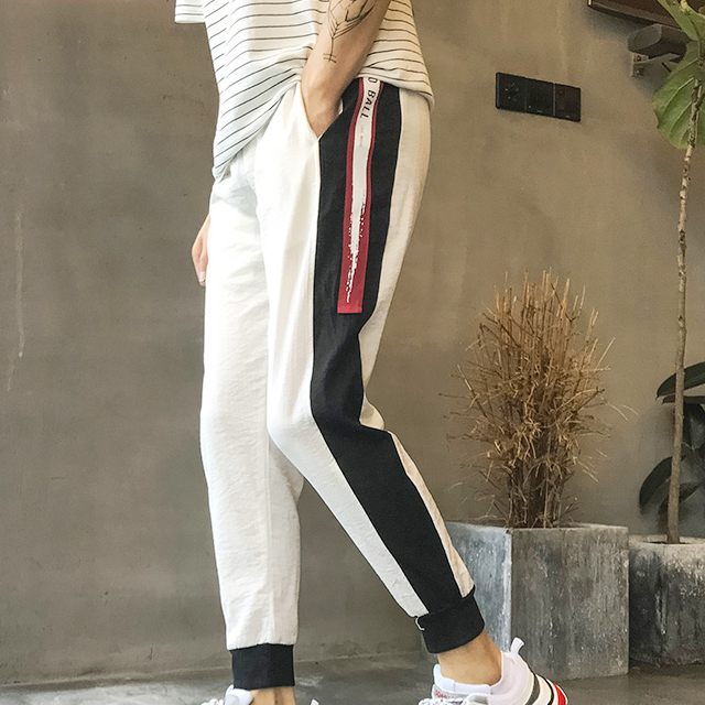 夏季男士冰丝休闲裤