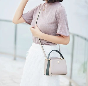 韩版真皮夏天简约手提小方包