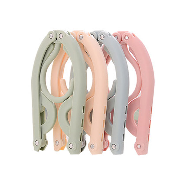 防滑魔术塑料可折叠衣架